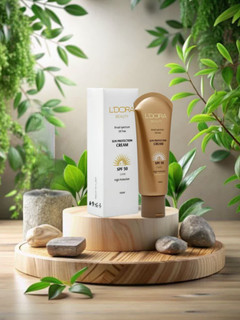 کرم ضدآفتاب بی رنگ (مدل قدیمی) و فاقد چربی SPF50 لدورا 100 میلی لیتر