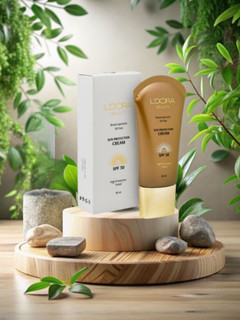 کرم ضدآفتاب رنگی و فاقد چربی SPF50